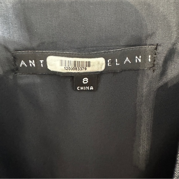 Antonio Melani Sleeveless Sheath Dress Charcoal Gray Size 8 - Picture 4 of 7